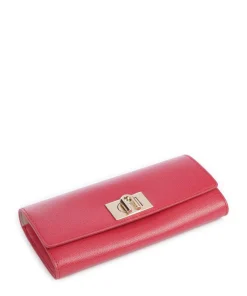 1927 Continental Geldbörse genarbtes Leder rot