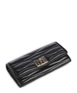 1927 Geldbörse fein genarbtes Leder schwarz