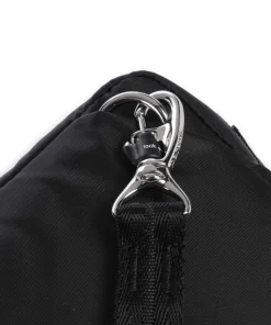 3 in 1 Umhängetasche recyceltes Polyester schwarz