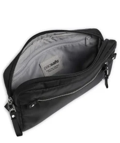 3 in 1 Umhängetasche recyceltes Polyester schwarz