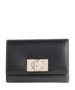 1927 M Geldbörse genarbtes Leder schwarz