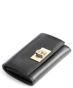 1927 M Geldbörse genarbtes Leder schwarz