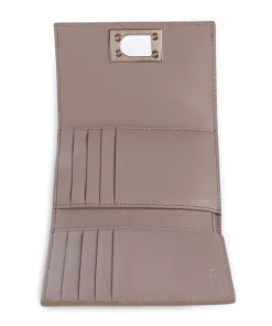 1927 M Geldbörse genarbtes Leder taupe