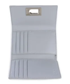 1927 M Geldbörse genarbtes Leder hellblau