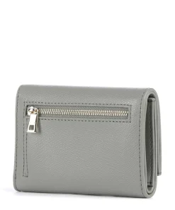 1927 M Geldbörse genarbtes Leder graugrün