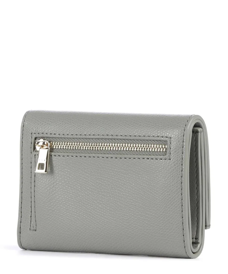 1927 M Geldbörse genarbtes Leder graugrün