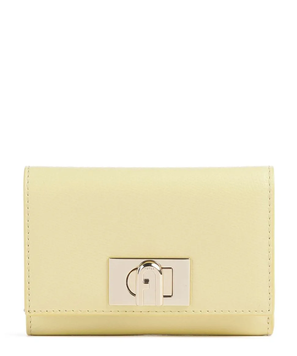 1927 M Geldbörse genarbtes Leder gelb