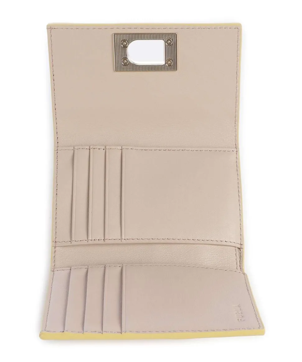 1927 M Geldbörse genarbtes Leder gelb