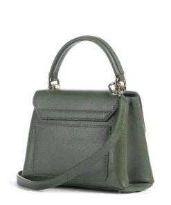 1927 Mini Handtasche genarbtes Leder dunkelgrün