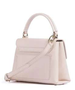 1927 Mini Handtasche genarbtes Leder altrosa