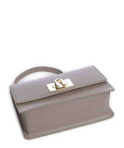 1927 Mini Schultertasche genarbtes Rindsleder taupe