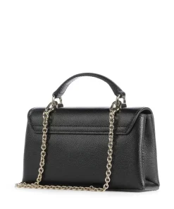 1927 Mini Umhängetasche genarbtes Leder schwarz