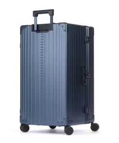 30 4-Rollen Trolley dunkelblau 78 cm