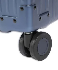 30 4-Rollen Trolley dunkelblau 78 cm