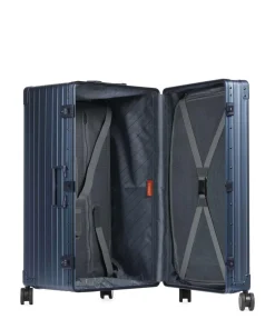 30 4-Rollen Trolley dunkelblau 78 cm