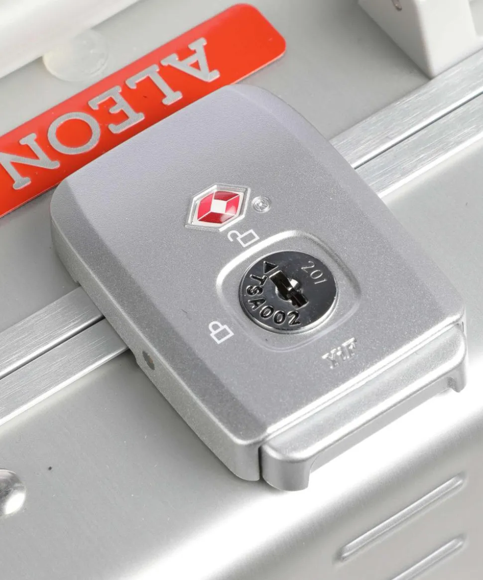 16 vertical Aktentasche Aluminium silber