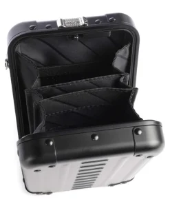 1905 vertical Umhängetasche Aluminium schwarz