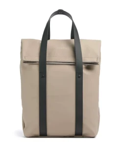 2 Way Mini Rucksack-Tasche Polyester, Polyurethane beige