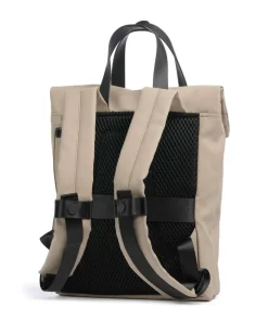2 Way Mini Rucksack-Tasche Polyester, Polyurethane beige
