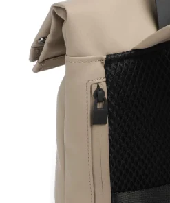 2 Way Mini Rucksack-Tasche Polyester, Polyurethane beige