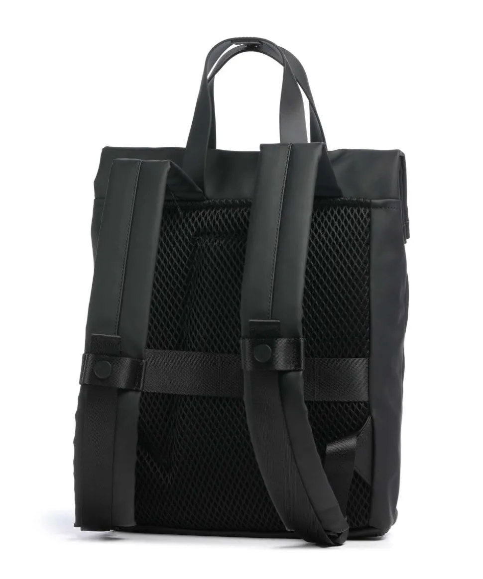 2 Way Mini Rucksack-Tasche Polyester, Polyurethane schwarz