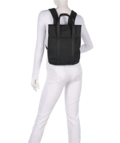 2 Way Mini Rucksack-Tasche Polyester, Polyurethane schwarz