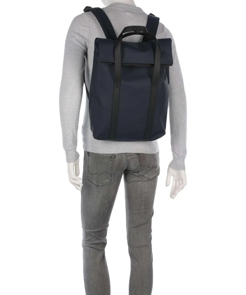 2 Way Rucksack-Tasche 13″ Polyester, Polyurethane navy