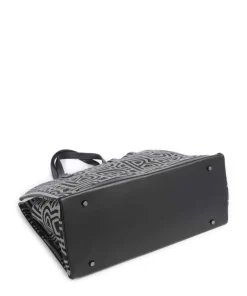 Aargau Liva Shopper Baumwolle schwarz