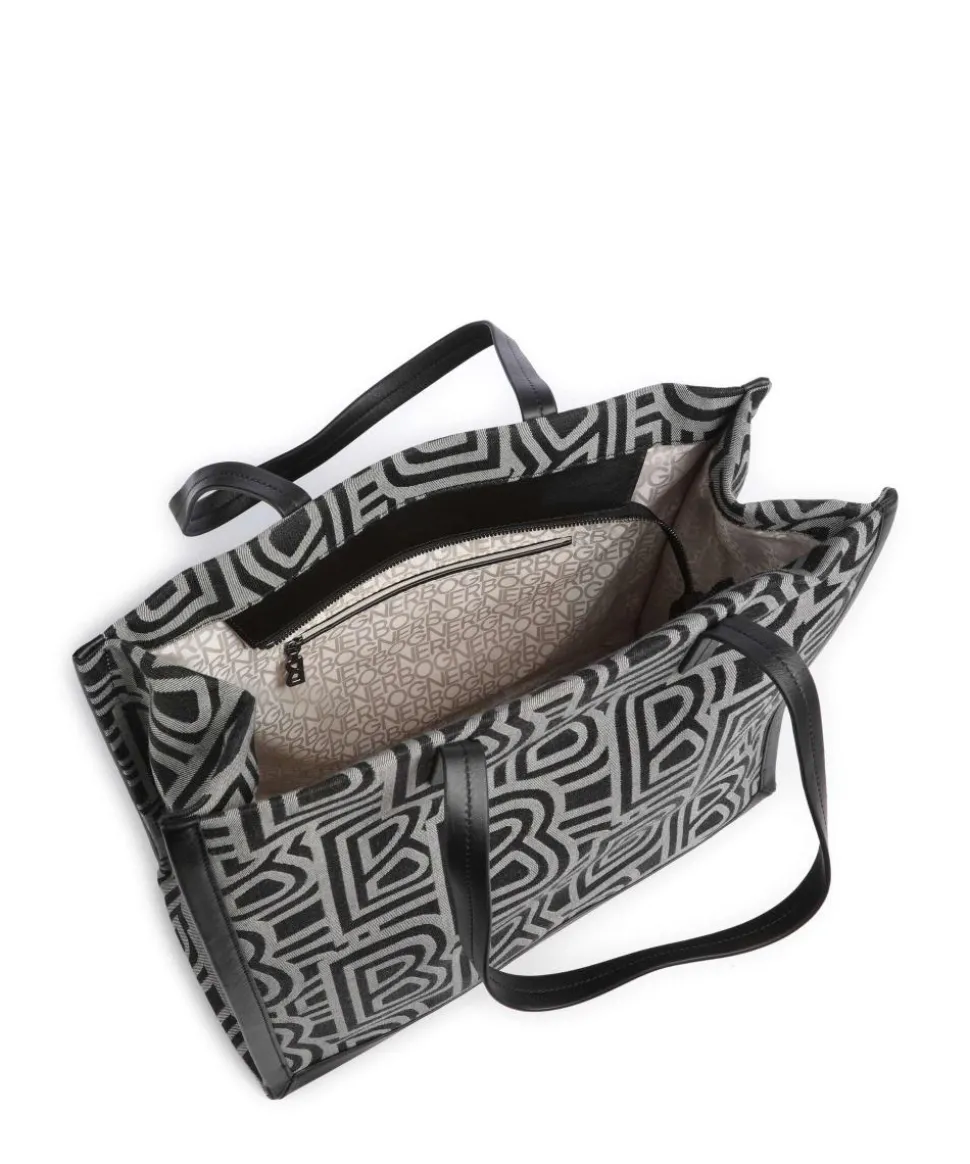 Aargau Liva Shopper Baumwolle schwarz