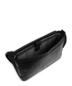 Abbey Aktentasche 14″ Büffelleder schwarz