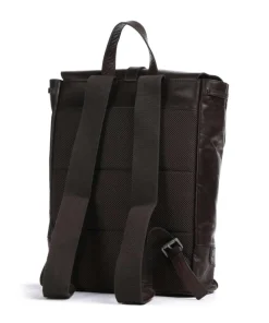 Abbey Rucksack 15″ Büffelleder dunkelbraun