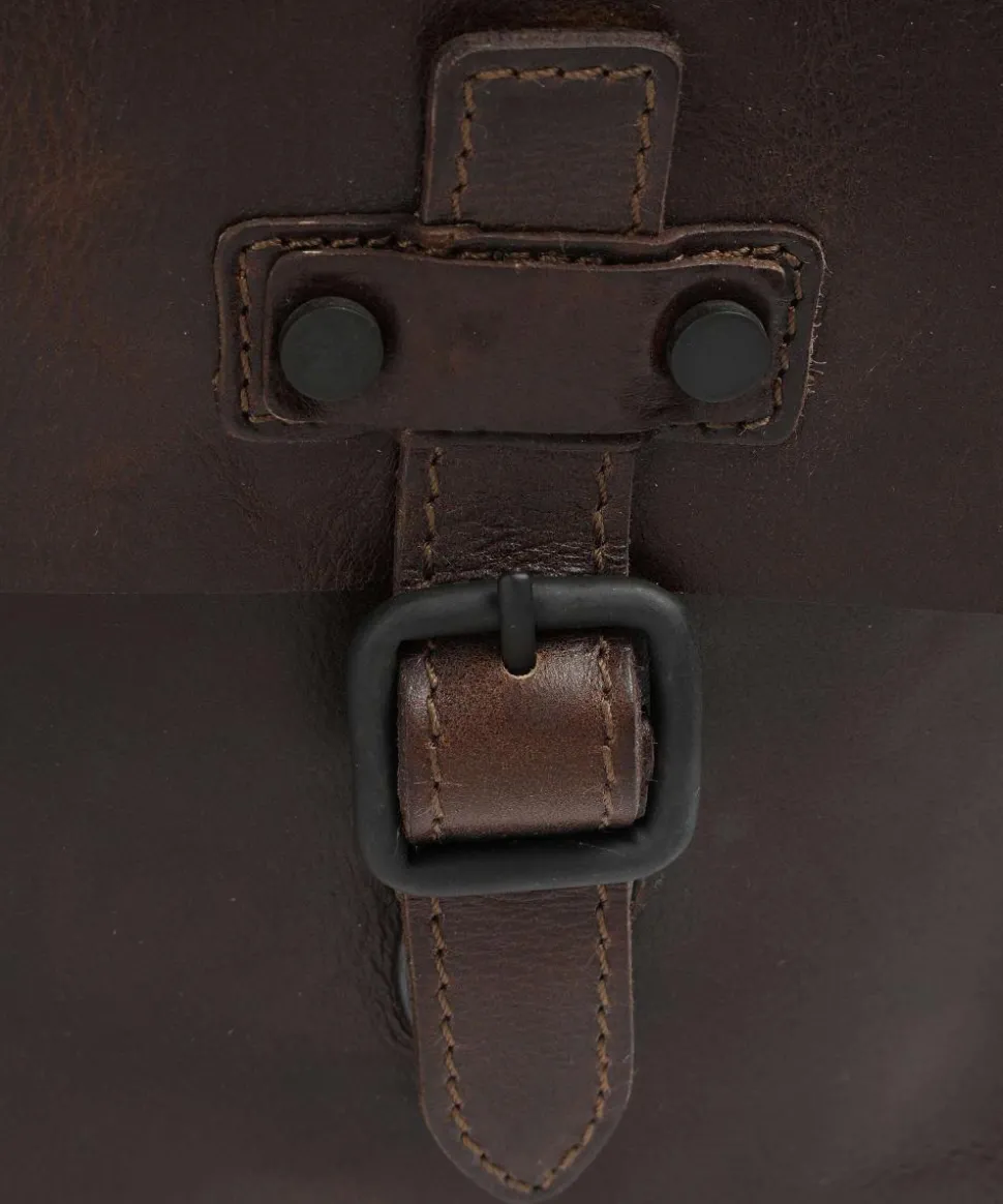 Aberdeen Aktentasche fein genarbtes Rindsleder dunkelbraun