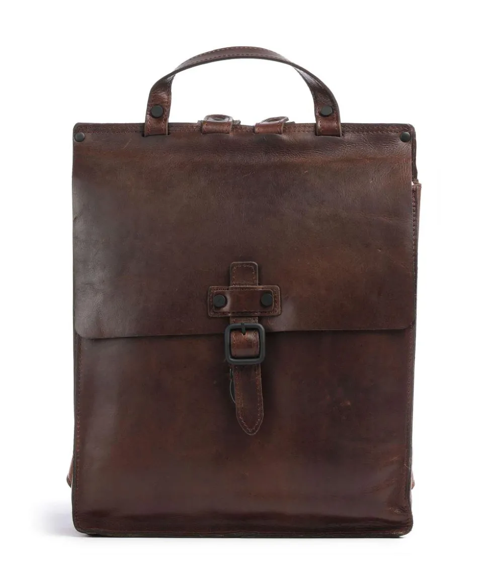 Aberdeen Rucksack Pull-Up Rindsleder dunkelbraun