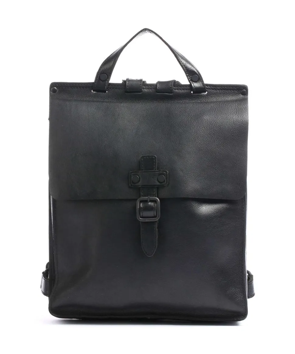 Aberdeen Rucksack Rindsleder schwarz