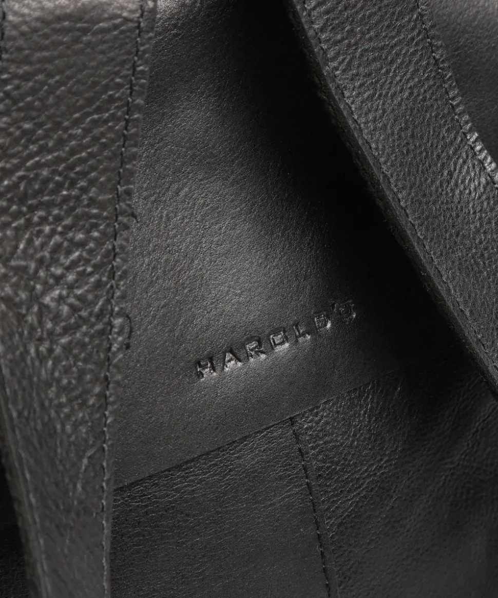 Aberdeen Rucksack Rindsleder schwarz