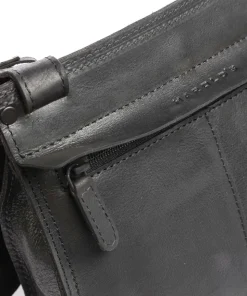 Aberdeen Umhängetasche Rindsleder schwarz