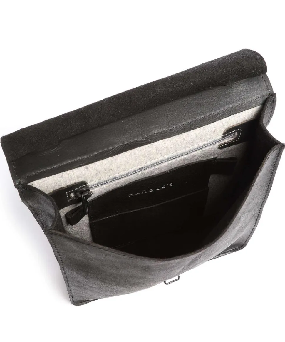 Aberdeen Umhängetasche Rindsleder schwarz