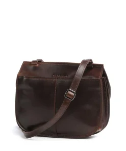 Aberdeen Umhängetasche Rindsleder dunkelbraun