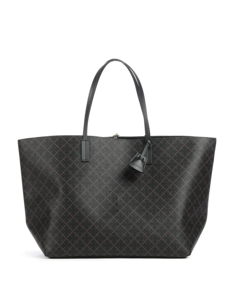 Abi Shopper Lederimitat dunkelbraun