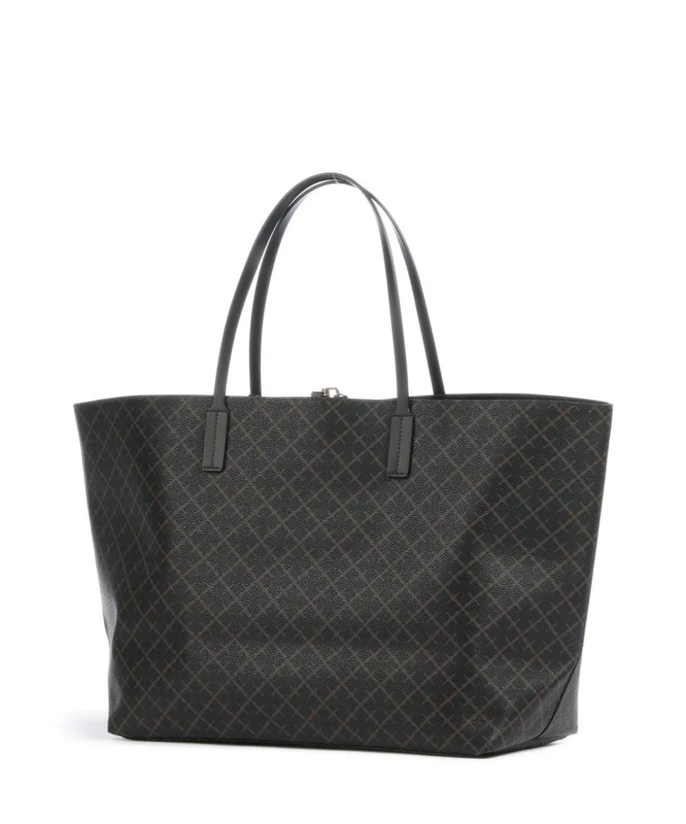 Abi Shopper Lederimitat dunkelbraun