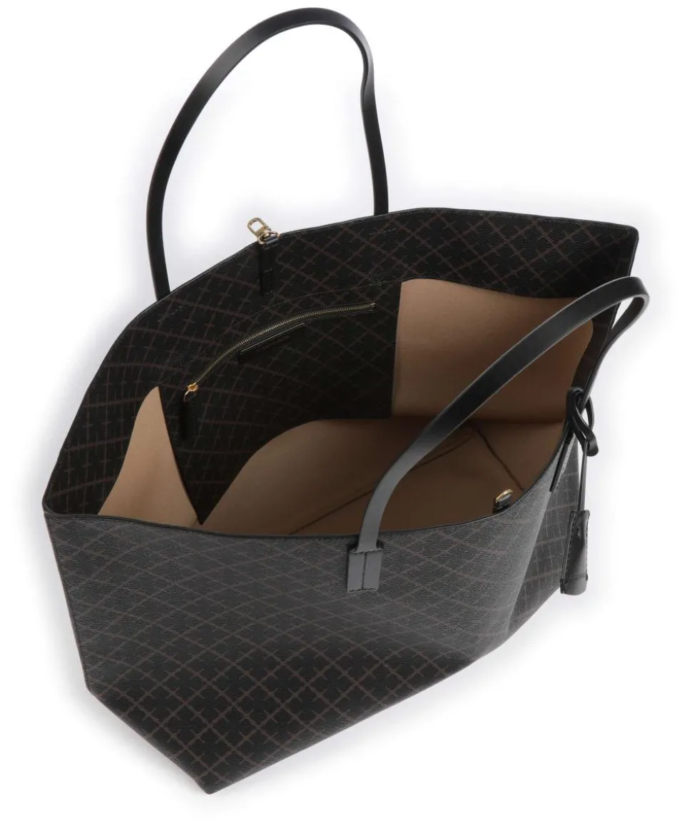 Abi Shopper Lederimitat dunkelbraun