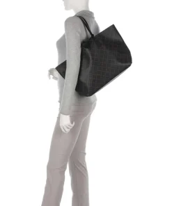 Abigail Shopper Kunststoff dunkelbraun