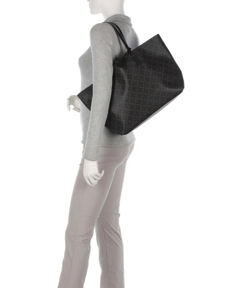 Abigail Shopper Kunststoff dunkelbraun