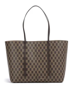 Abigail Shopper Lederimitat dunkelbraun