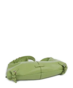 Abigail Umhängetasche Leder grün