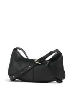 Abigail Umhängetasche Leder schwarz