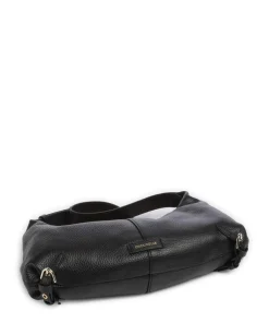 Abigail Umhängetasche Leder schwarz