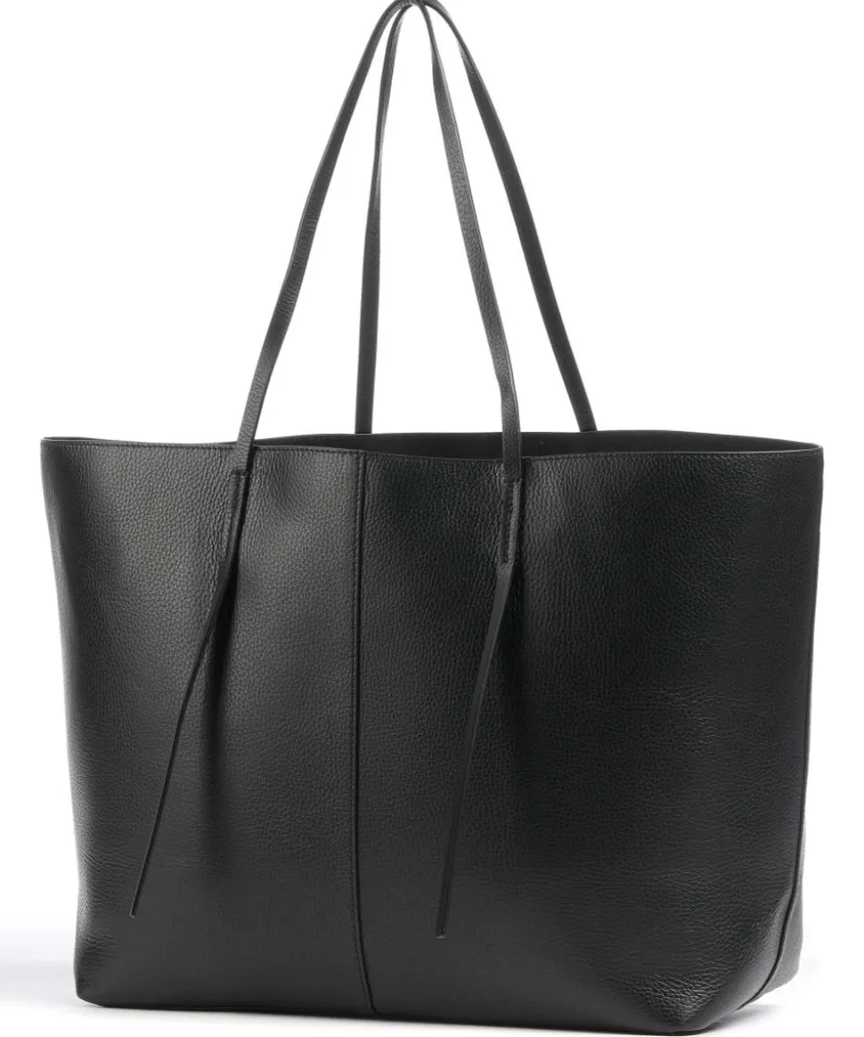 Abilla Shopper genarbtes Leder schwarz