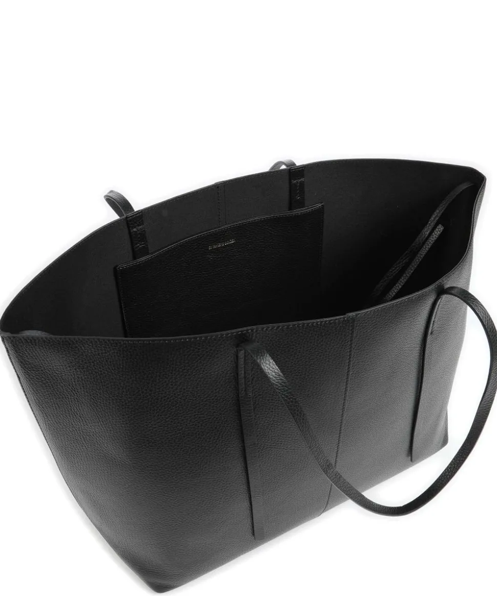 Abilla Shopper genarbtes Leder schwarz