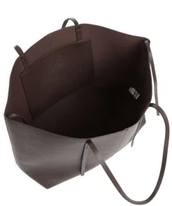 Abilla Shopper genarbtes Leder dunkelbraun